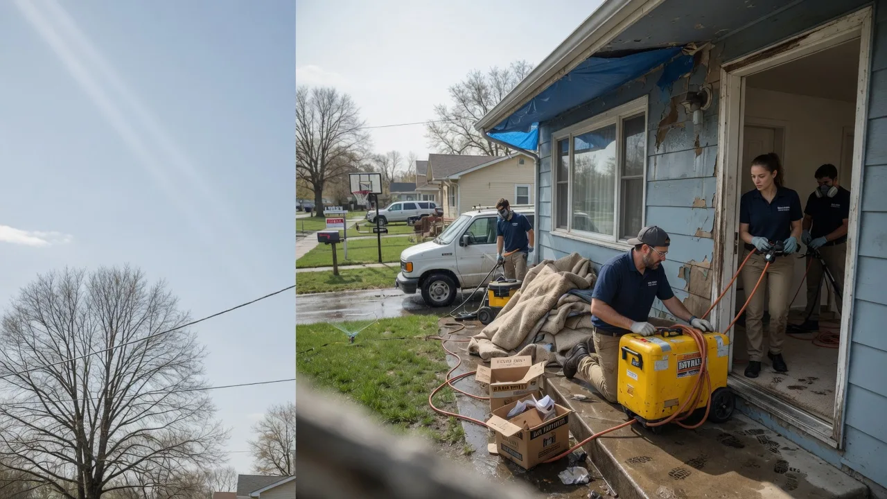 Basement Flood Cleanup in Saukville, WI near me